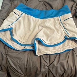 ♥️ Hylete running shorts white & blue